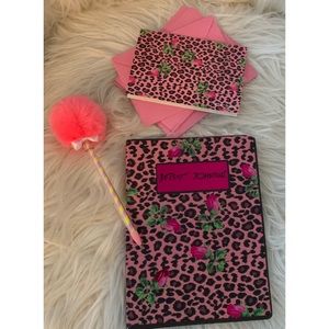 Betsey Johnson Notebook/Cards/Pen
